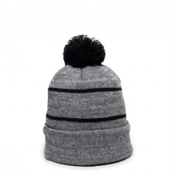 Outdoor Cap Acrylic Beanie - Heathered Grey/Black